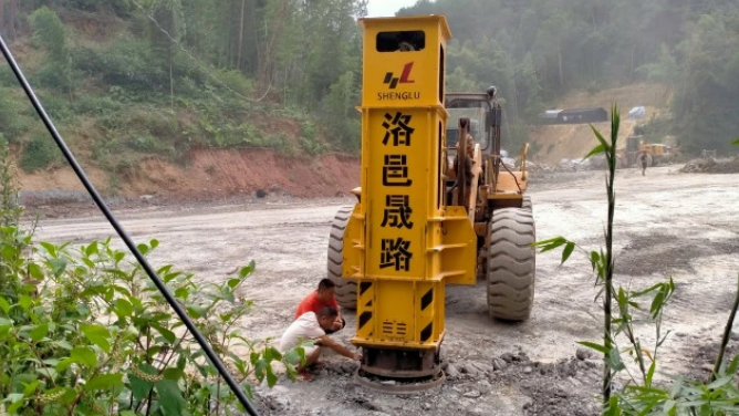 甘肃铲车带的夯实机的加固优点，液压夯实机怎么有效压实